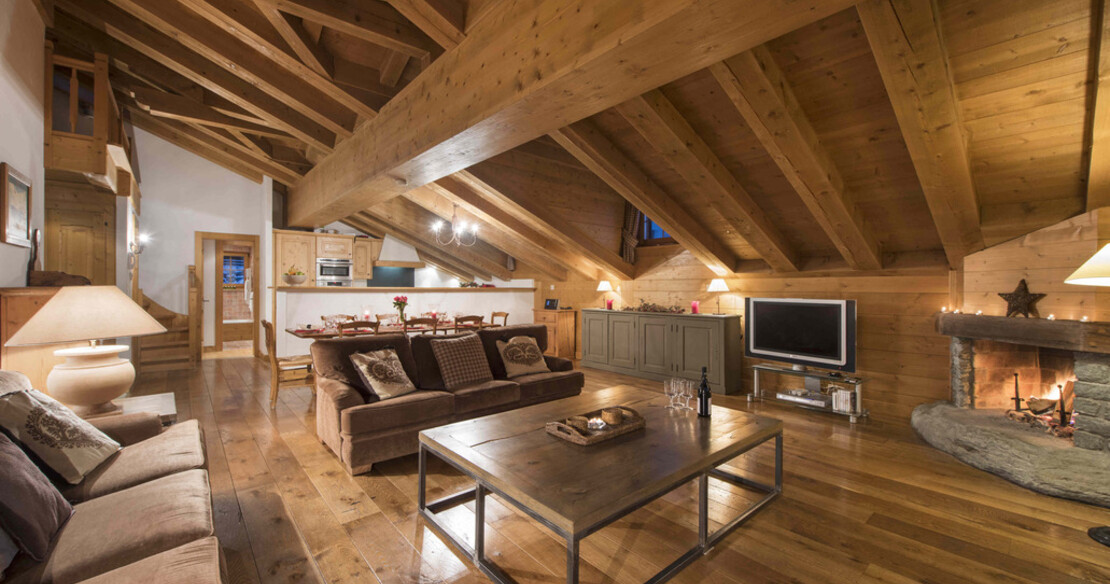 Chalet Sophia Verbier - sitting room