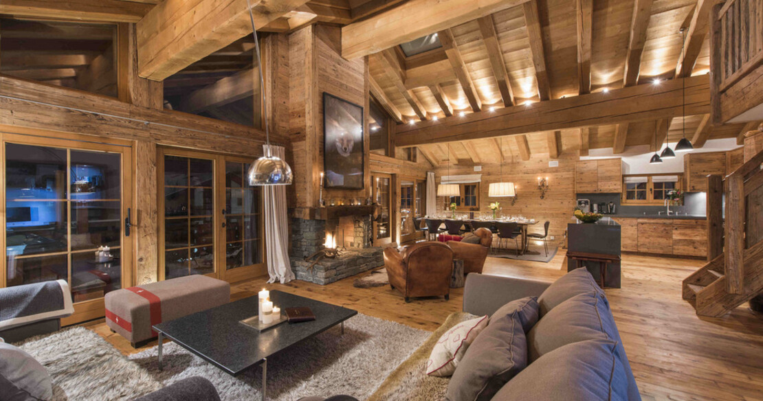 Chalet Treize Etoile Verbier - sitting room