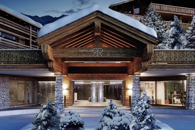 Chalet Rosalp Verbier - main entrance to the development