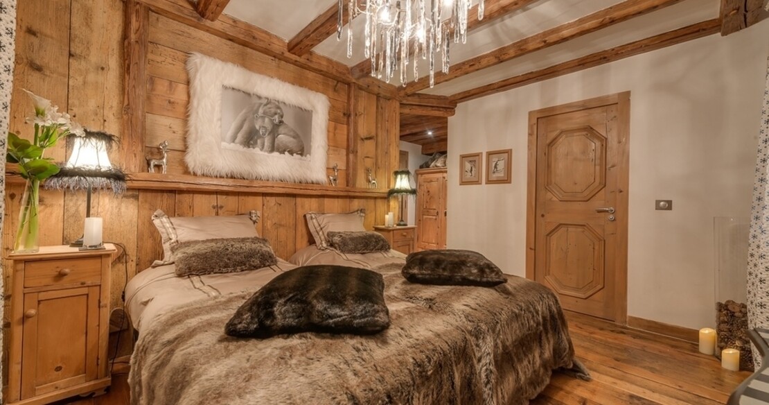 Chalet Le Rocher Val d'Isere - bedroom