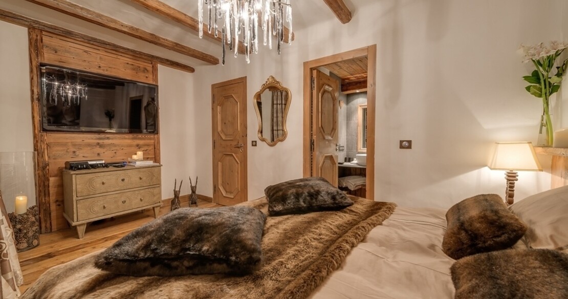 Chalet Le Rocher Val d'Isere - bedroom