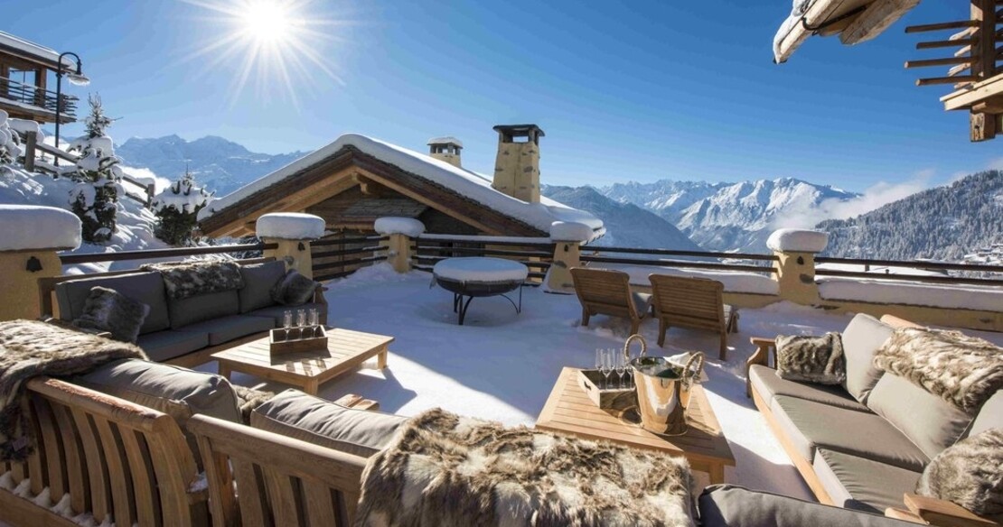 Chalet Chouqui Verbier - view from the terrace