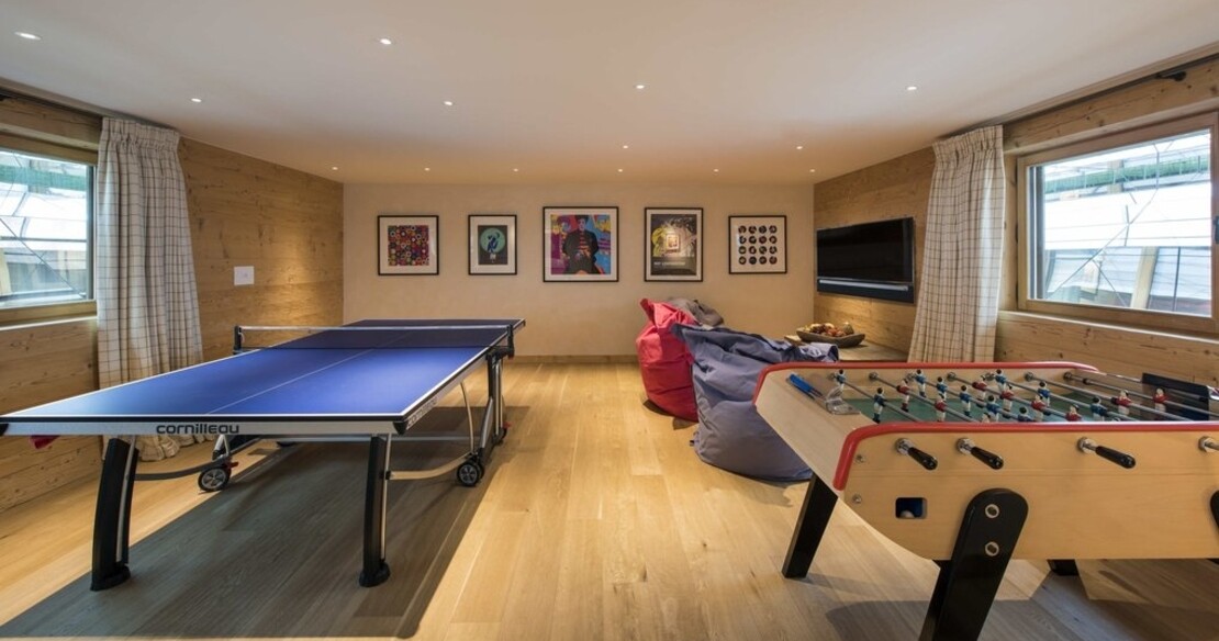 Chalet Chouqui Verbier - children's games room