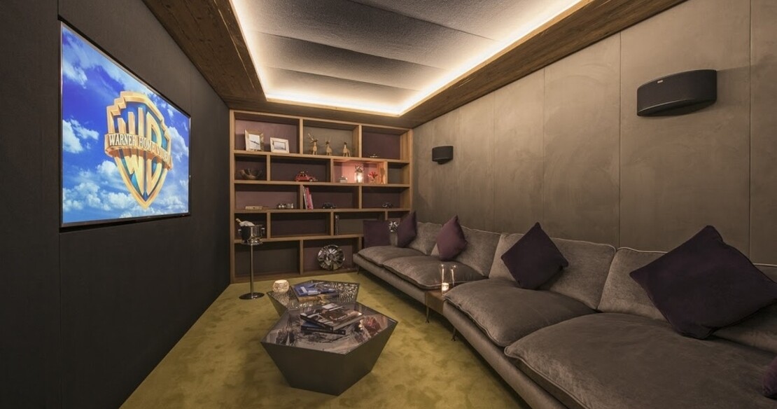 Chalet Elbrus Zermatt - cinema room