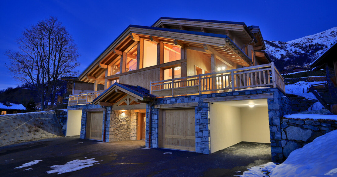 Chalet Aphylla St Martin de Belleville - exterior