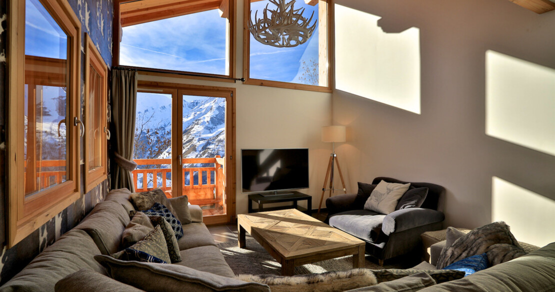 Chalet Aralia St Martin de Belleville - sofas