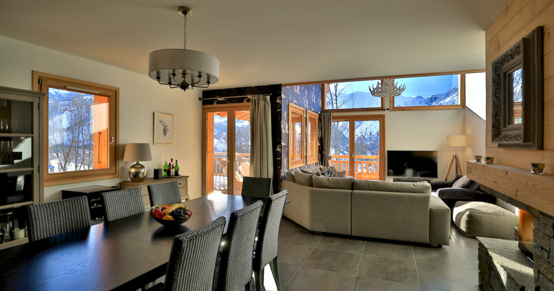 Chalet Aralia St Martin de Belleville - living room