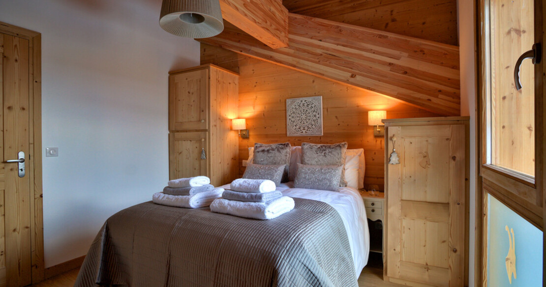 Chalet Aphylla St Martin de Belleville - bedroom