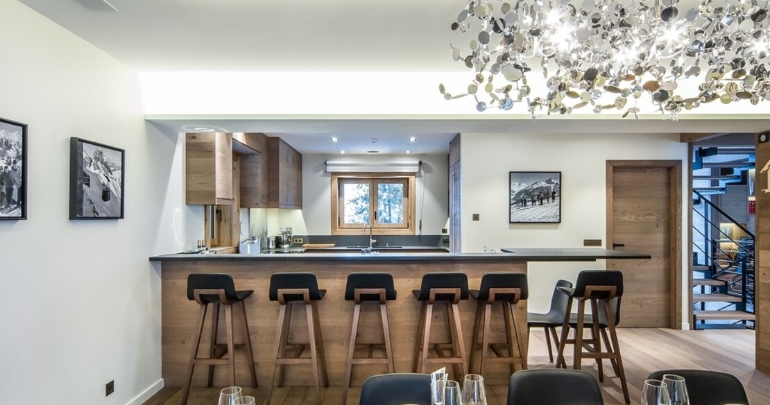 Chalet 1550, Courchevel Village, bar