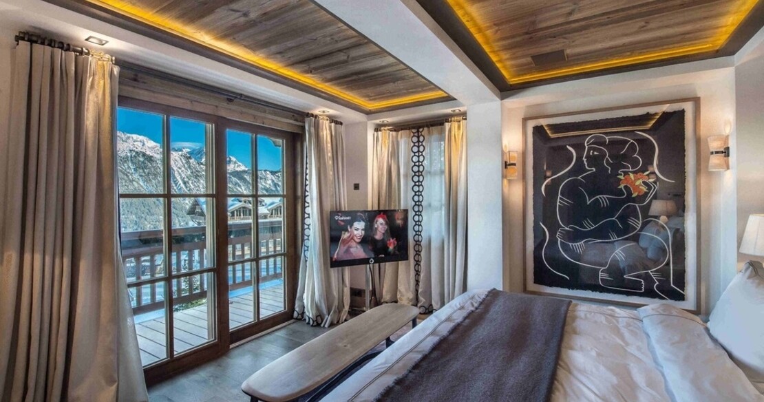 Chalet Cryst'Aile, Courchevel 1850, bedroom