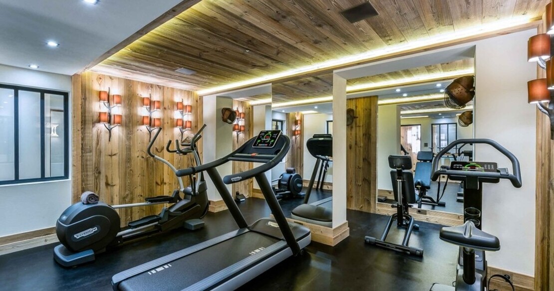 Chalet Cryst'Aile, Courchevel 1850, gym fitness room