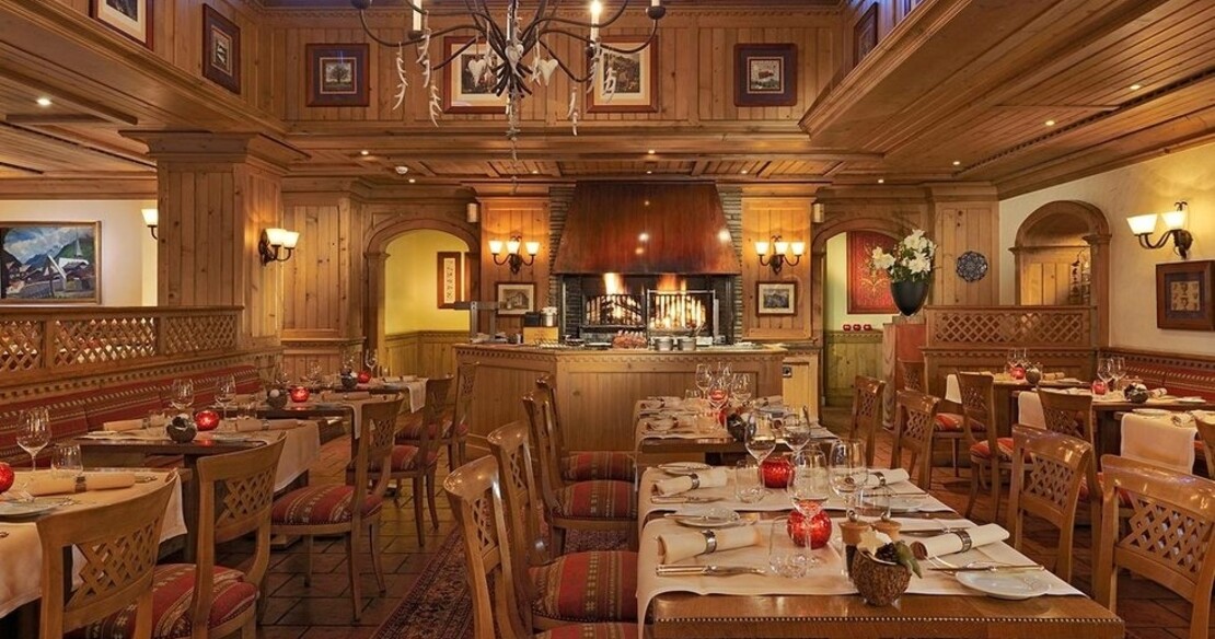 Hotel Mont Cervin Palace, Zermatt, restaurant