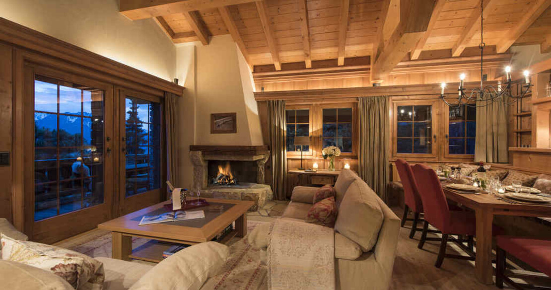 Chalet Ivouette - living area