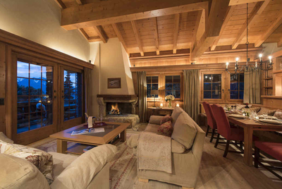 Chalet Ivouette - living area