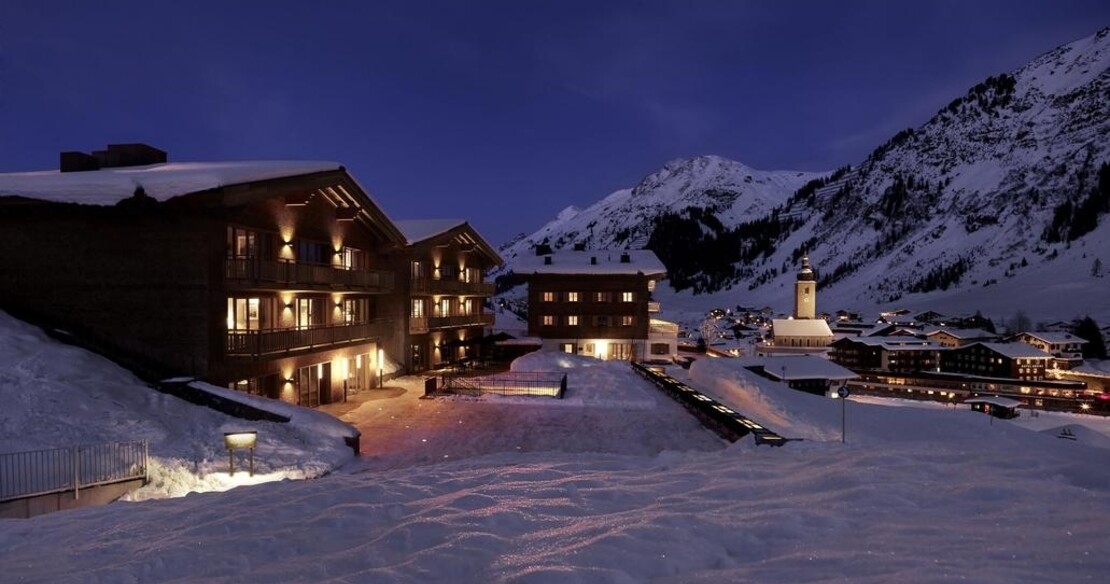 Club Chalet Aurelio in Lech - view over lech