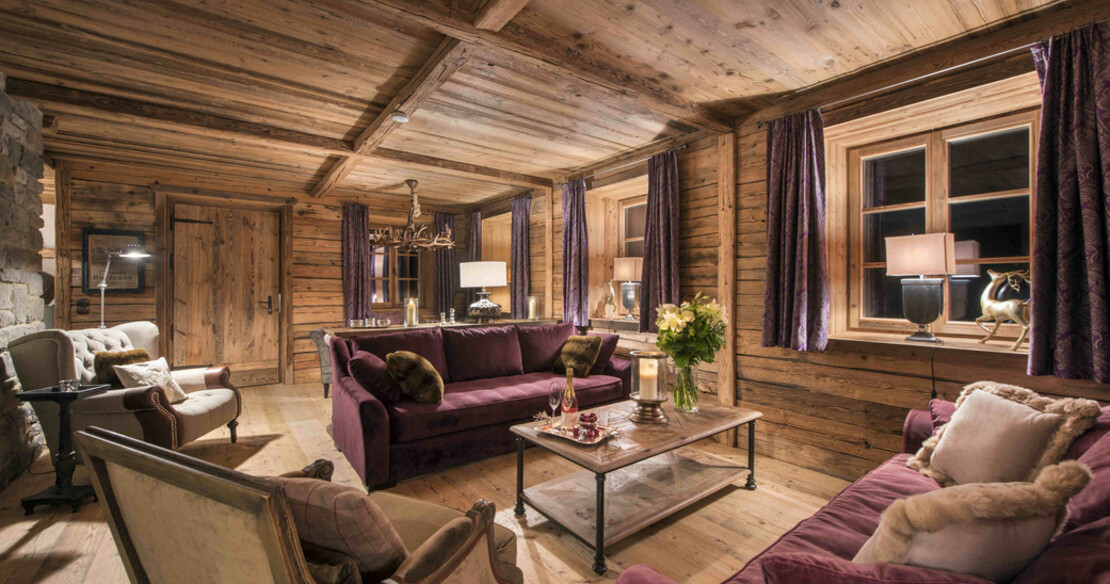Chalet Tschoder - sitting area