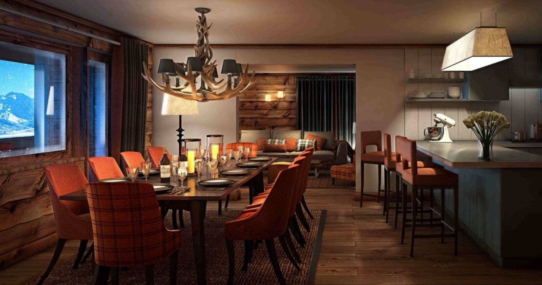 Luxury chalet apartment Rosalp 4 in Verbier