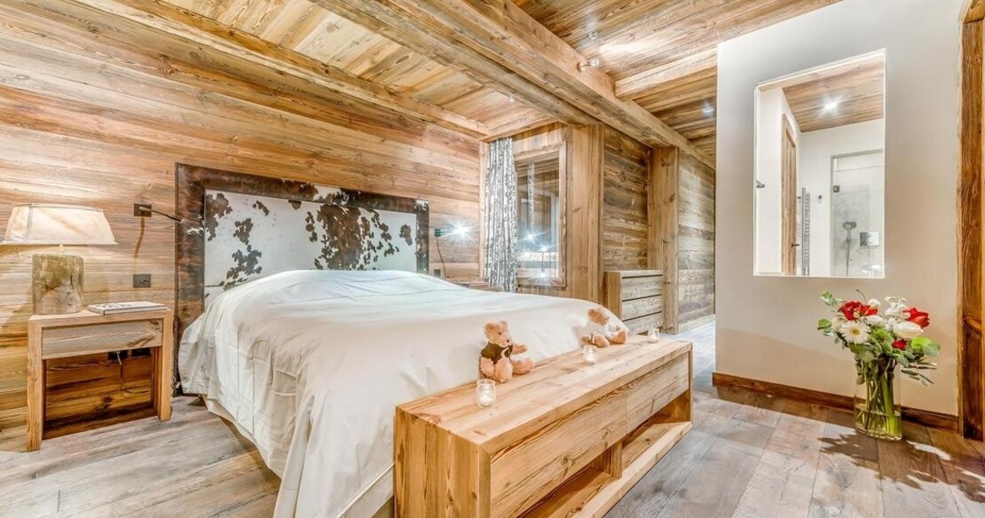 Chalet Les Sorbiers - Bed