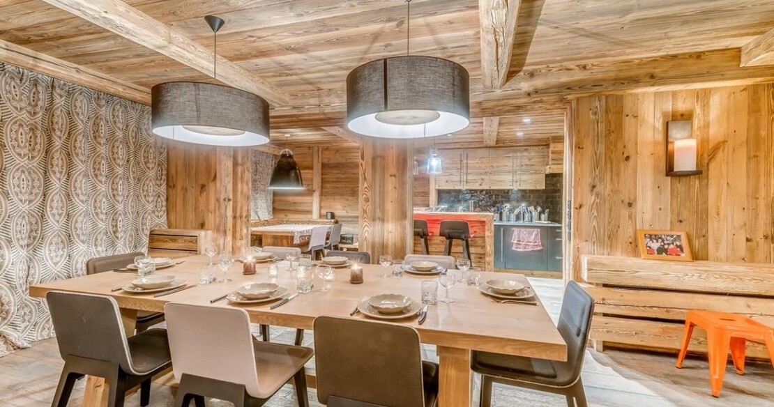 Chalet Les Sorbiers - Dining room