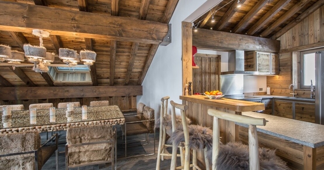 Chalet Cerf Rouge - Kitchen