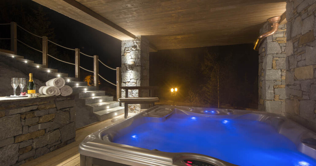 Chalet Valentin - Hot tub