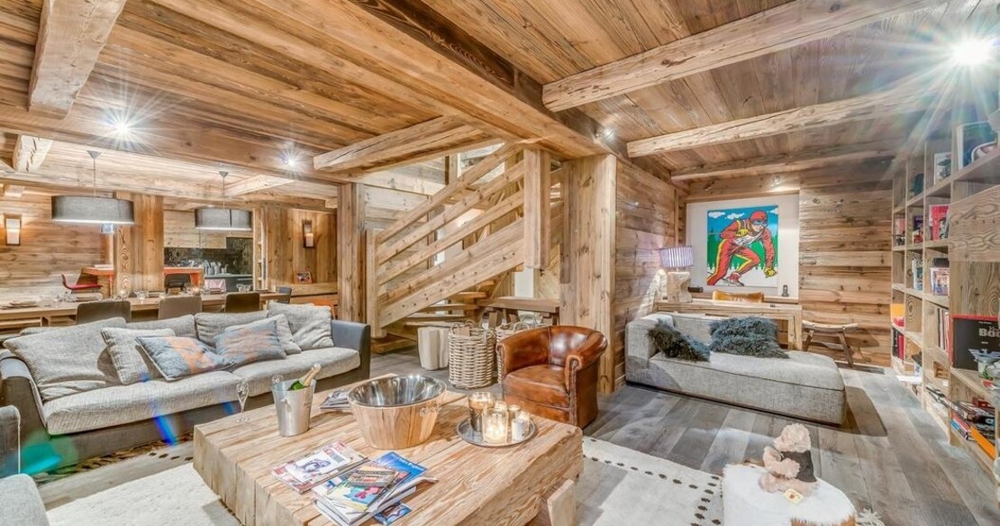 Chalet Les Sorbiers - Living  room