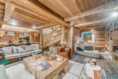 Chalet Les Sorbiers - Living  room