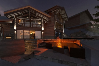 Chalet Sapphire Morzine exterior