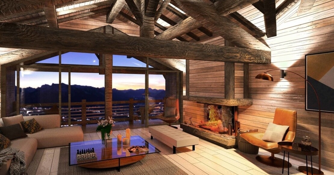 Chalet Sapphire Morzine lounge