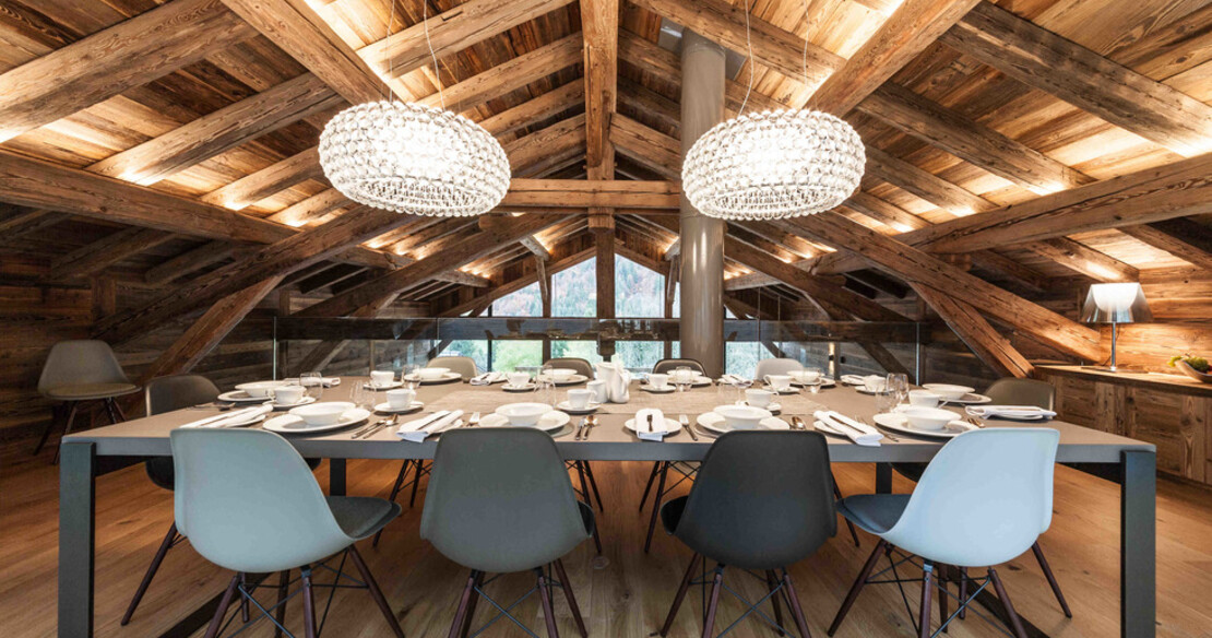 Chalet Joux Plan Morzine dining