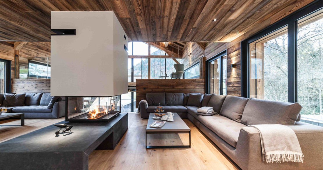 Chalet Joux Plan Morzine lounge 