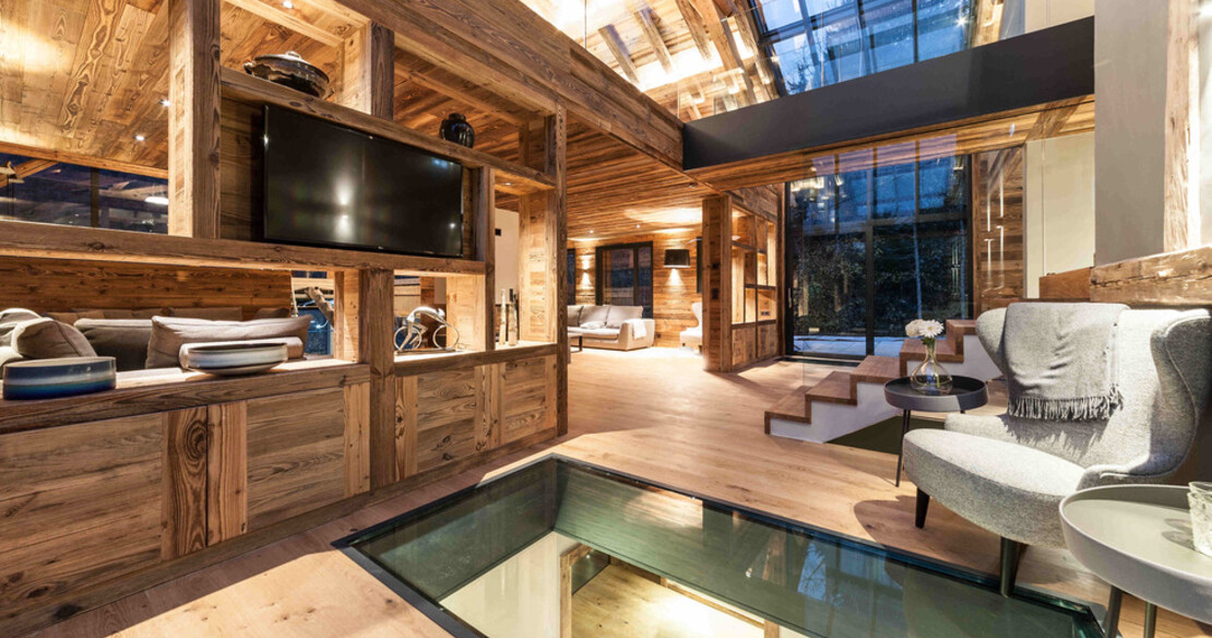 Chalet Joux Plan Morzine tv