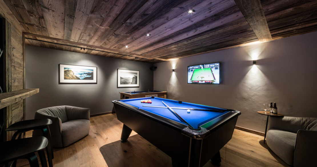 Chalet Joux Plan Morzine gamesroom