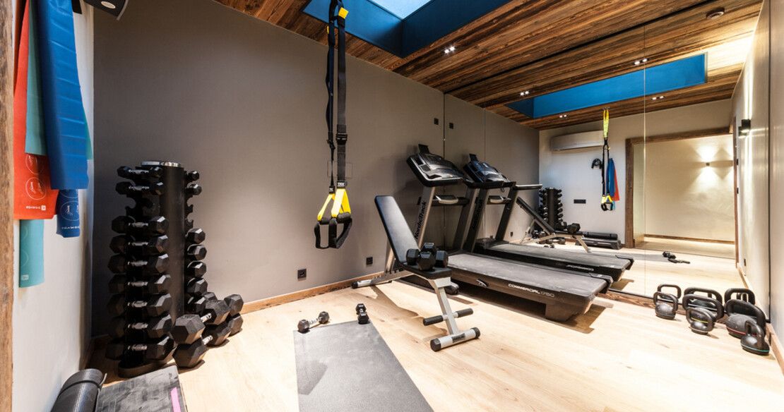 Chalet Joux Plan Morzine gym