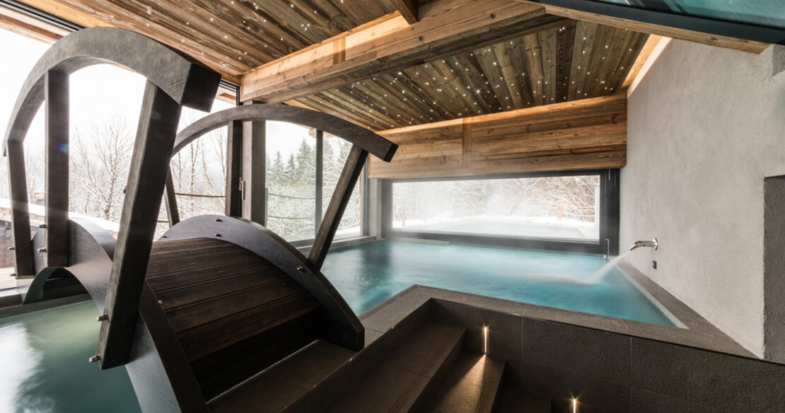 Chalet Joux Plan Morzine pool