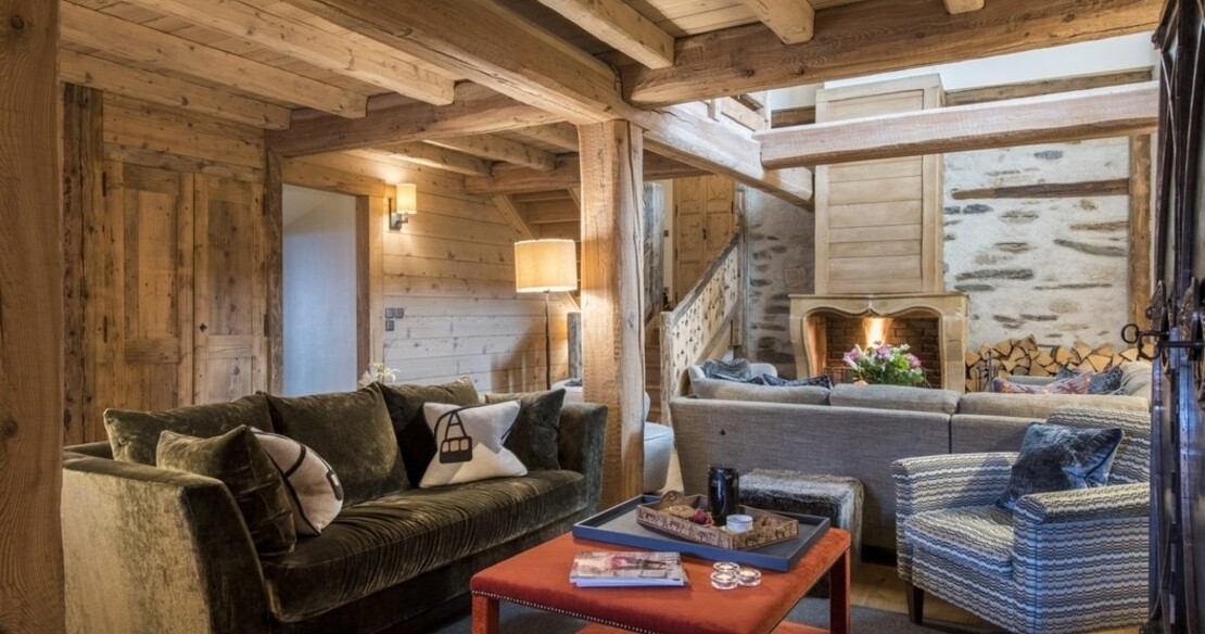 Chalet du Cret Val d'Isere lounge