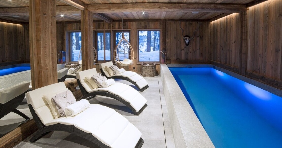 Chalet Inoko Val d'Isere pool