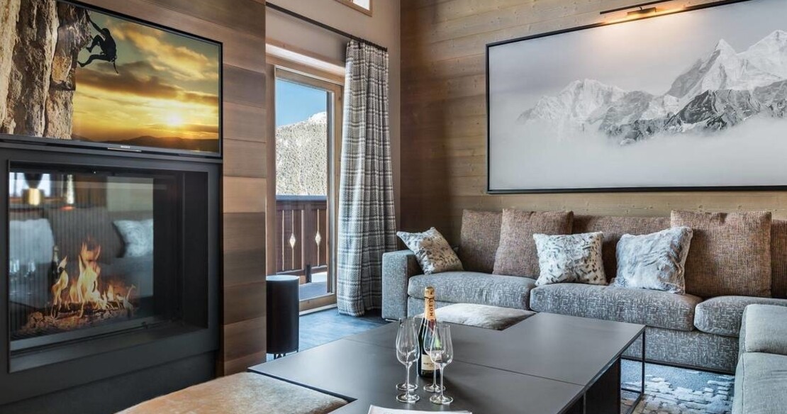 Chalet Elixir Courchevel lounge