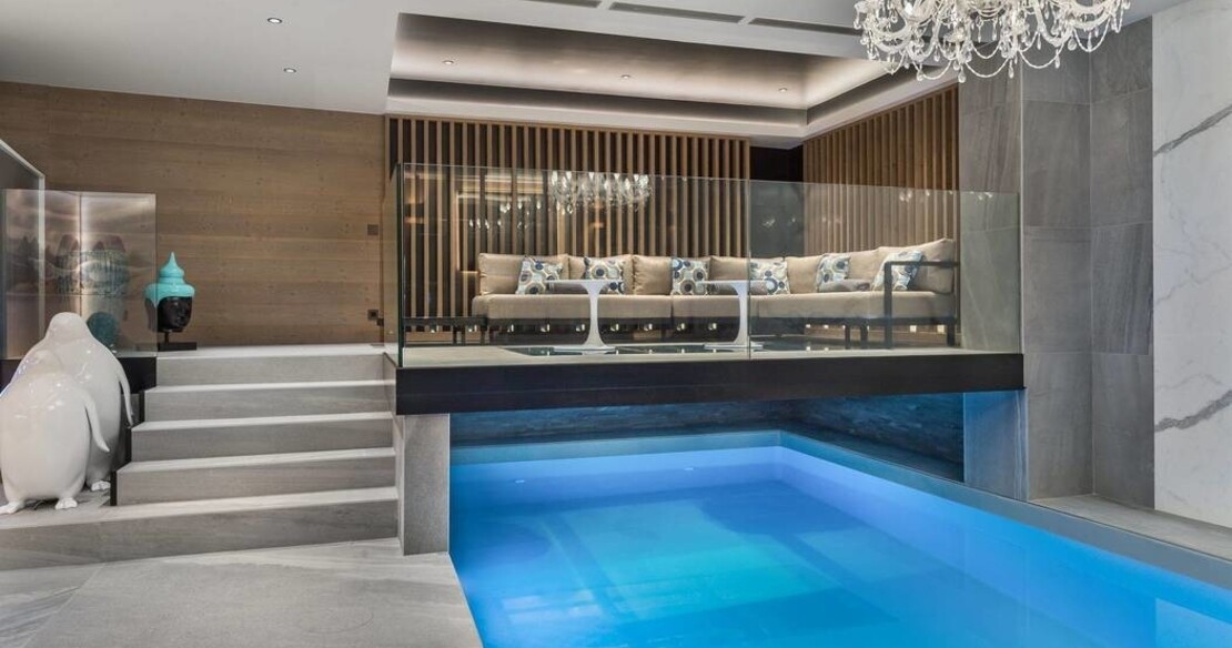 Chalet Elixir Courchevel pool