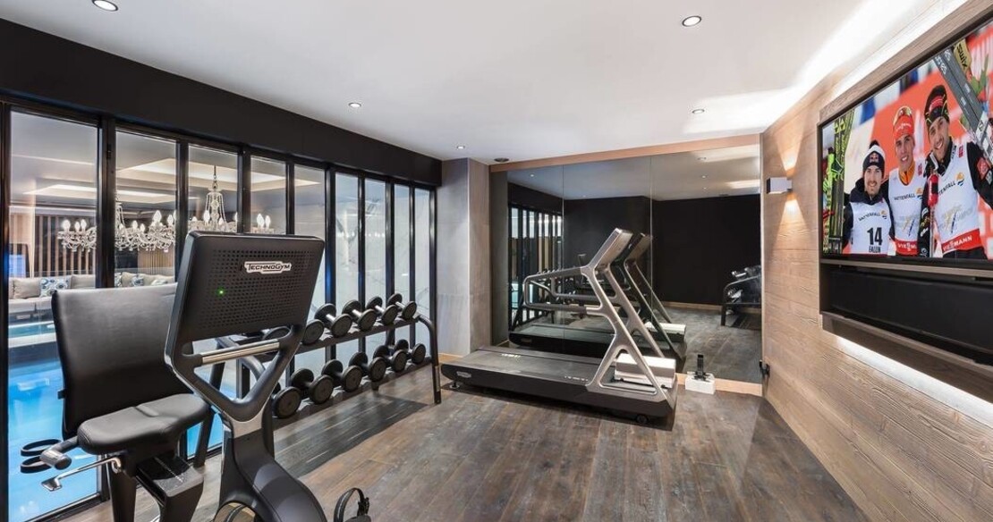 Chalet Elixir Courchevel gym