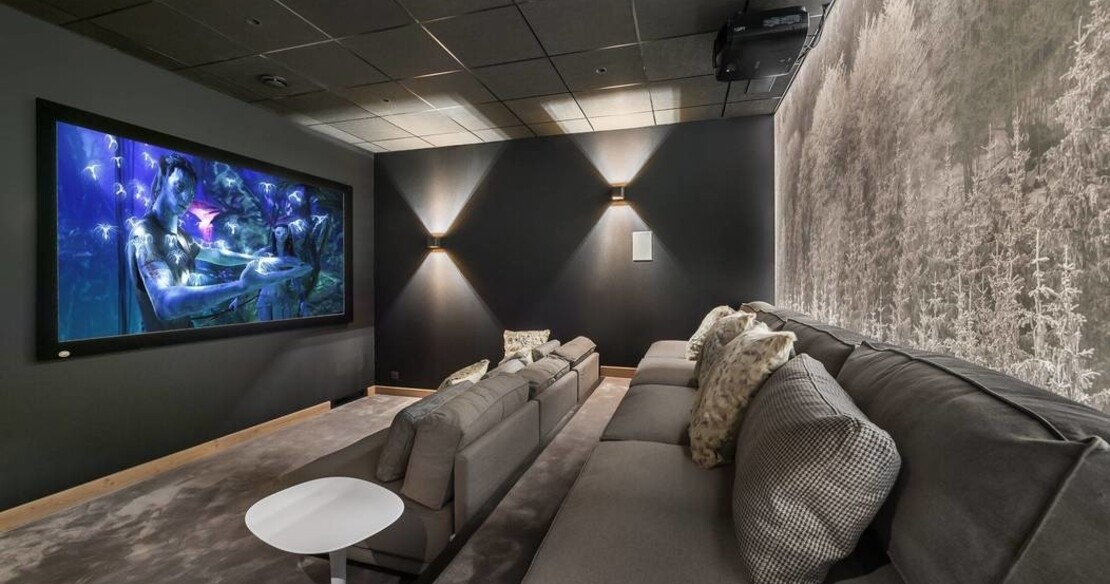 Chalet Elixir Courchevel cinema