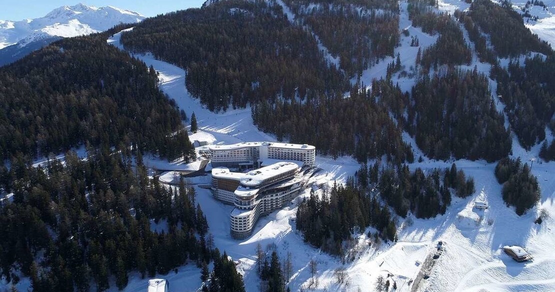 Aerial view of the Panorama hotel