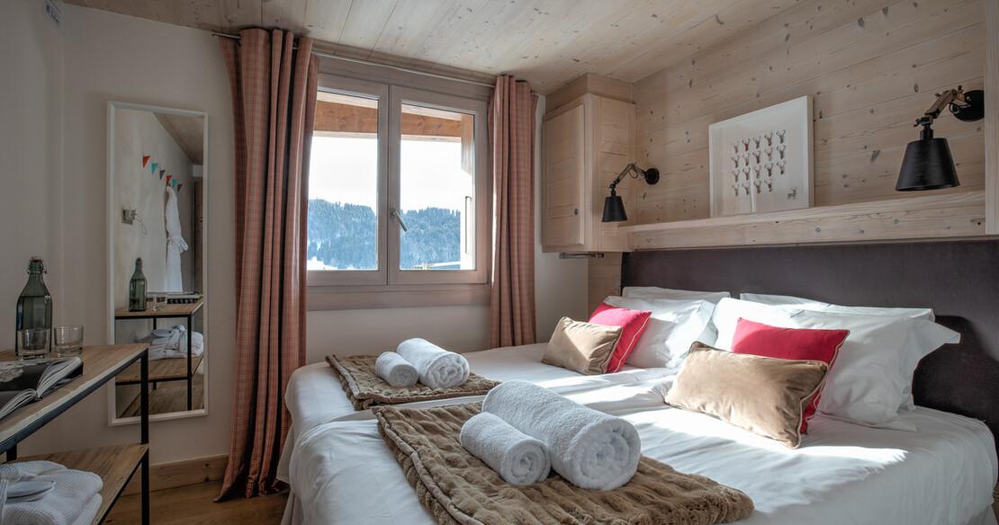 Chalet la Source - bedroom