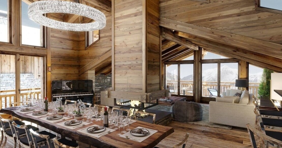 Chalet Pure Black Crystal St Martin De Belleville