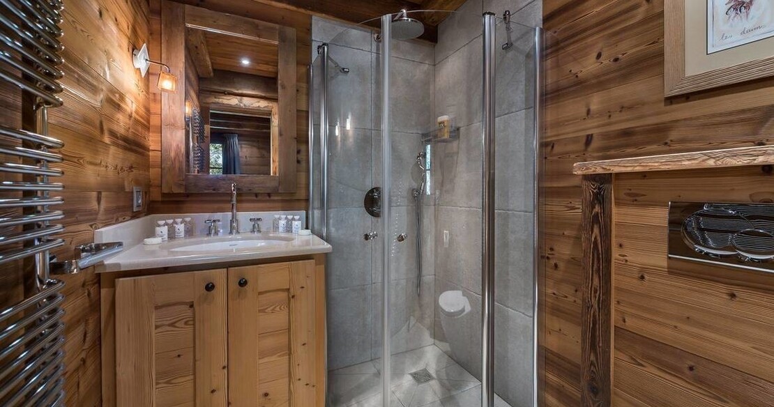 Chalet Face Nord - Courchevel Village - shower