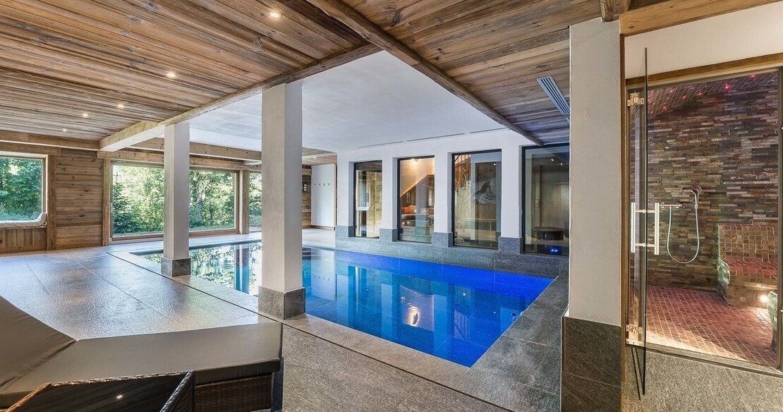 Chalet Queen Mijane - Meribel - swimming pool