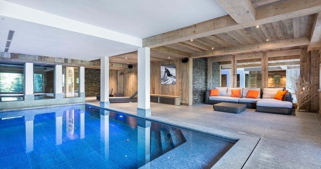 Chalet Queen Mijane - Meribel - pool area