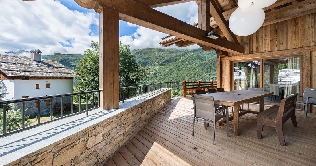 Chalet Queen Mijane - Meribel - outdoor area