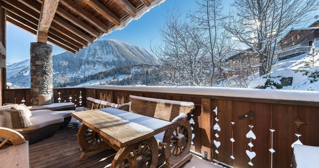 Chalet Alpette - Courchevel Village - terrace