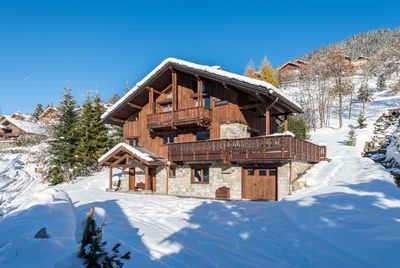 Chalets meribel pousse caillou